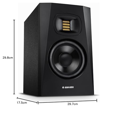 ADAM Audio T5V Studiomonitor, Studioqualität, Aufnahmen & Mixing, Schwarz