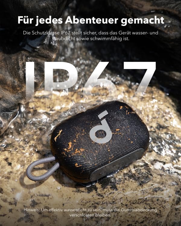 Anker Soundcore Select 4 Go, Bluetooth Lautsprecher, IP69, 20h Akku, Outdoor
