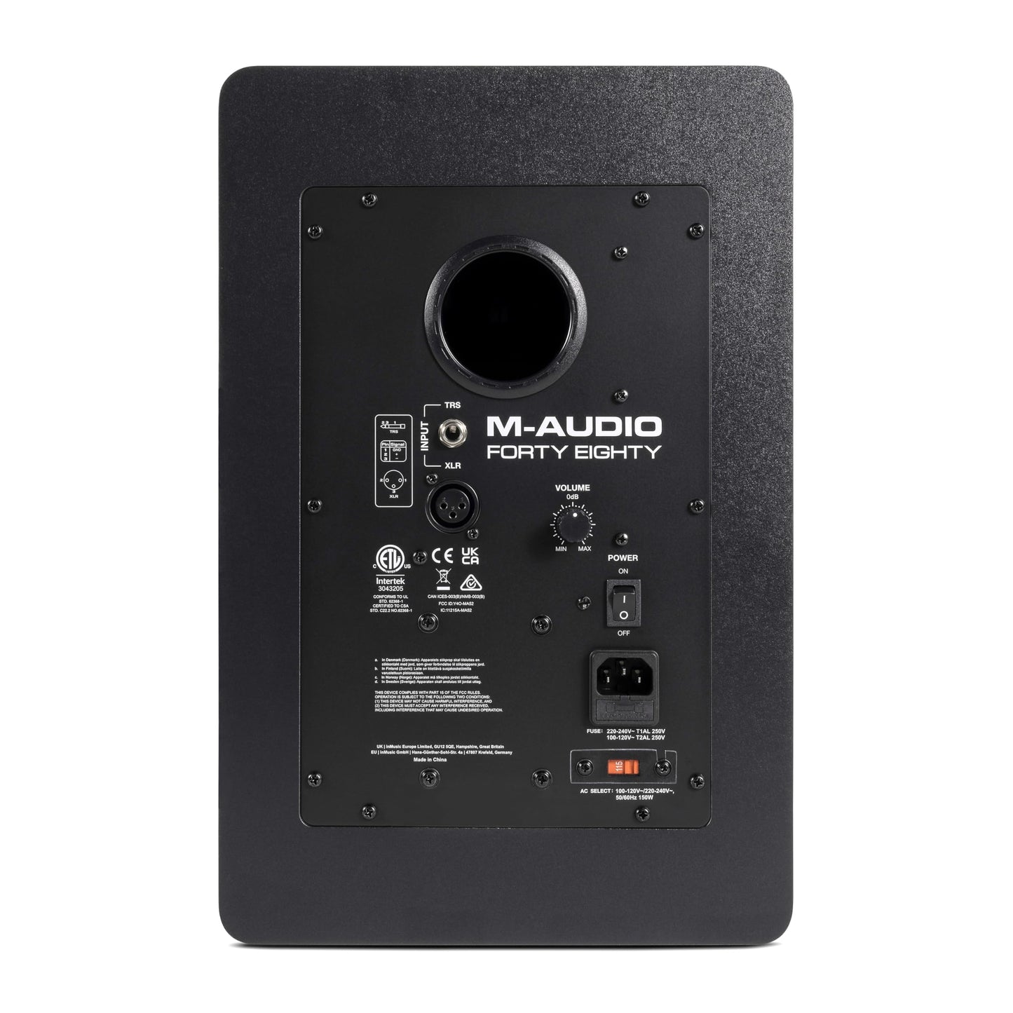 M-Audio Forty Eighty, 8" Studiomonitor, 150W, DSP, EQ, Bluetooth
