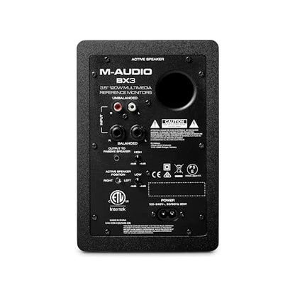 M-Audio BX3, 3.5" Studio-Monitore, 120W, Recording & Multimedia, Paar