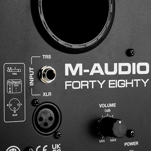 M-Audio Forty Eighty, 8" Studiomonitor, 150W, DSP, EQ, Bluetooth