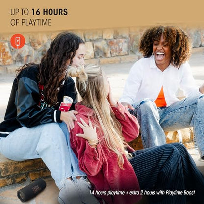 JBL Flip 7, Tragbarer Bluetooth Lautsprecher, IP68, 16h Akku, Pro Sound