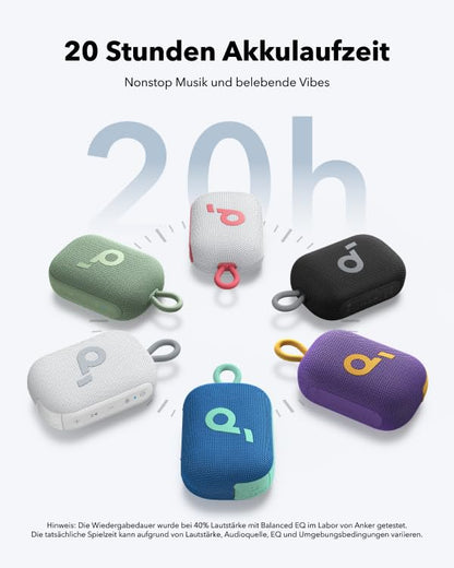 Anker Soundcore Select 4 Go, Bluetooth Lautsprecher, IP69, 20h Akku, Outdoor