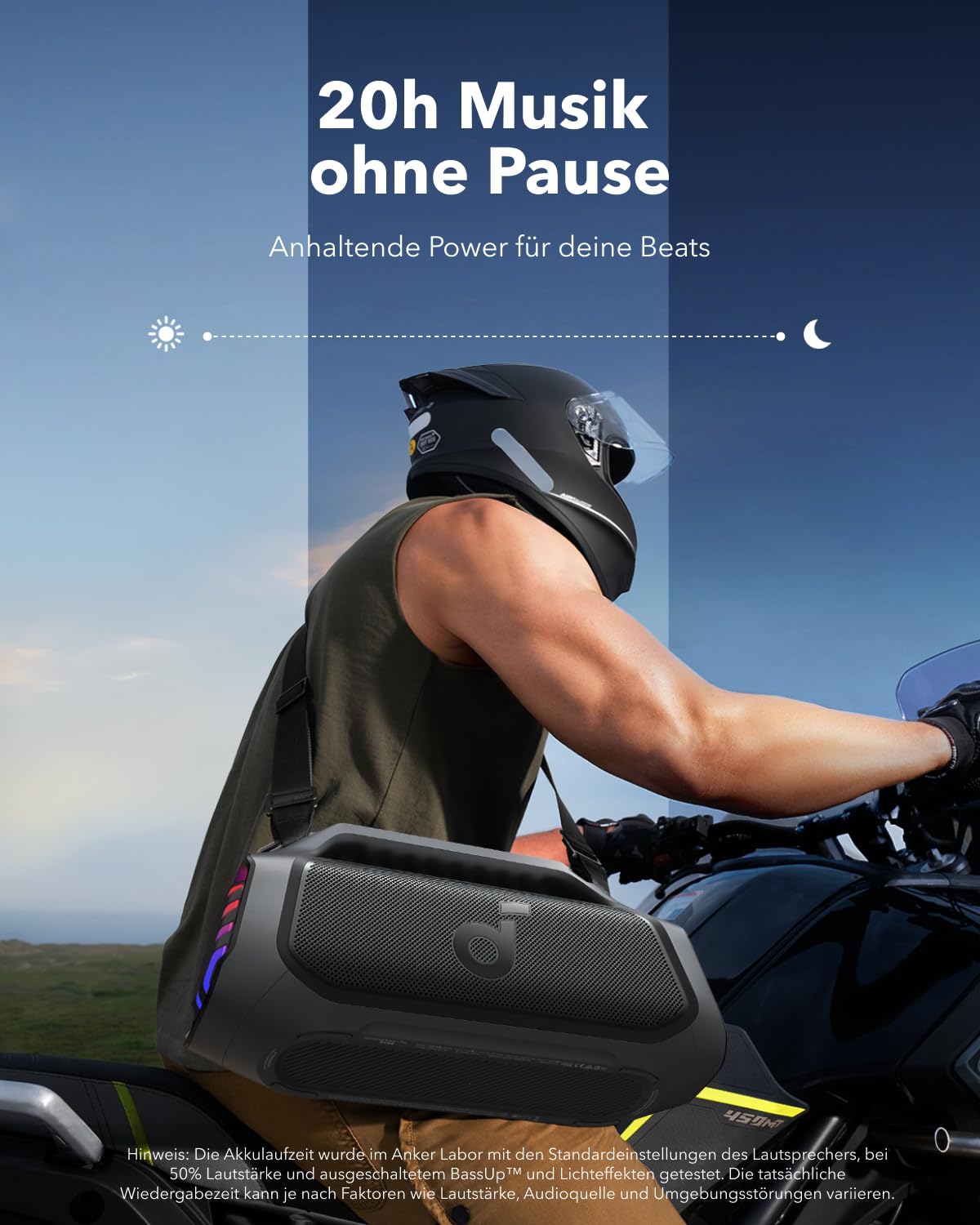 Soundcore Boom 2 Plus, 140W Outdoor Bluetooth Lautsprecher, IPX7, 20h Akku