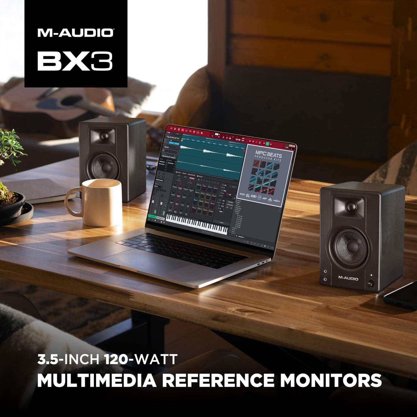 M-Audio BX3, 3.5" Studio-Monitore, 120W, Recording & Multimedia, Paar