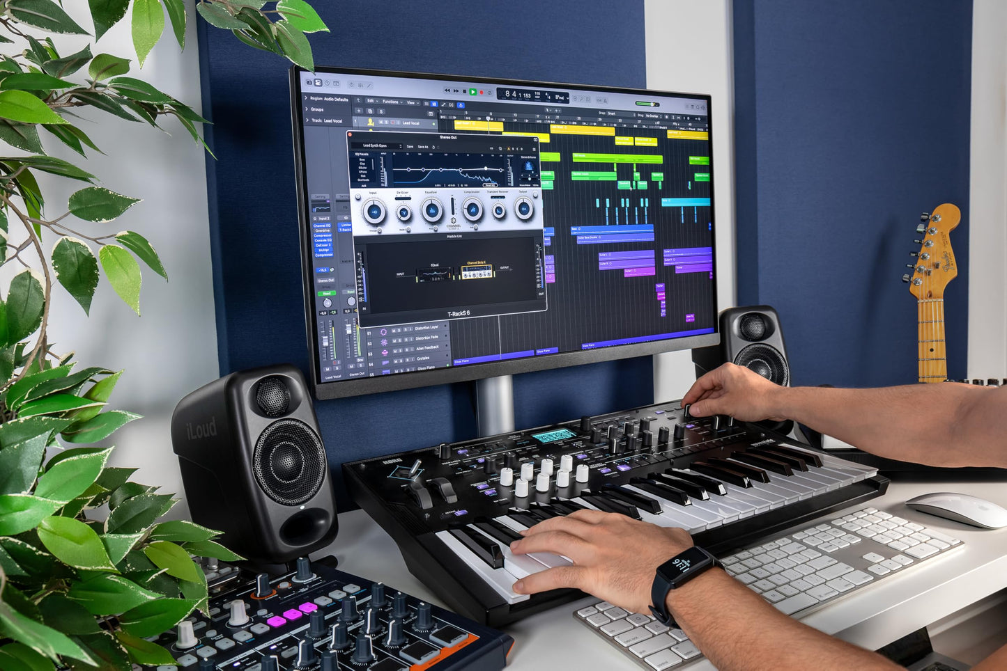 IK Multimedia iLoud Micro Monitor Pro, 2-Wege Studio-Monitor, Paar, Schwarz