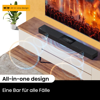 HS2000 2.1 Soundbar 240W, Subwoofer, Dolby Audio, DTS Virtual:X